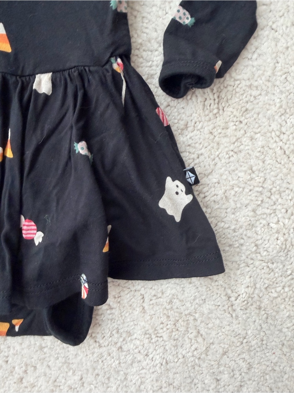 Kyte BABY Twirl Bodysuit with Candy Print - Picture 5 of 13